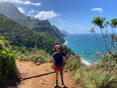 Backpacking on the Hawaiian island of Kauai
