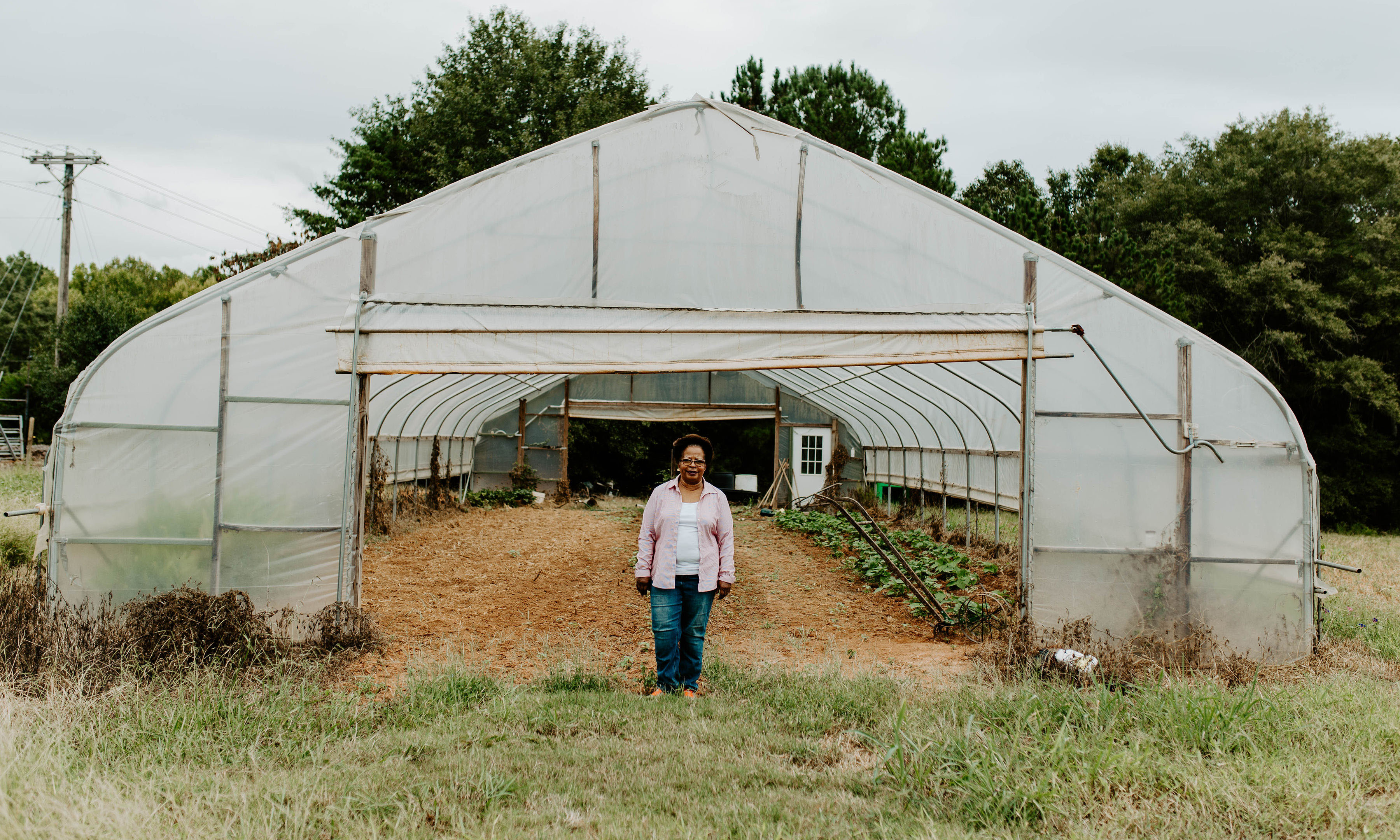 Margaret Harrison is a farmer in Southern Greenville County. Photo by Morgan Yelton