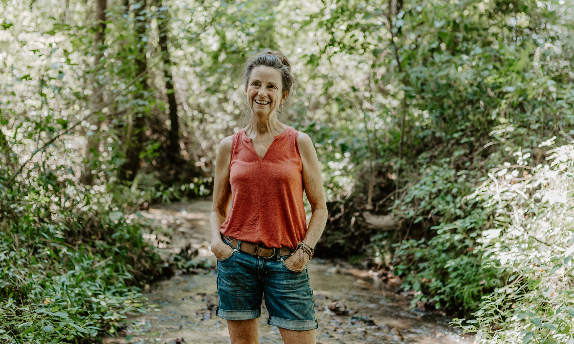 Shelly Smith is a nature-based counselor in Pickens County. Photo by Morgan Yelton