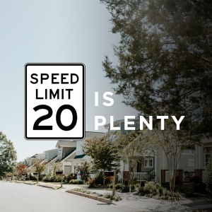Upstate Forever asks Greenville City Council to adopt “20 is Plenty”