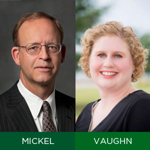 Charles Mickel and Pamela Vaughn join Upstate Forever's Board of Directors