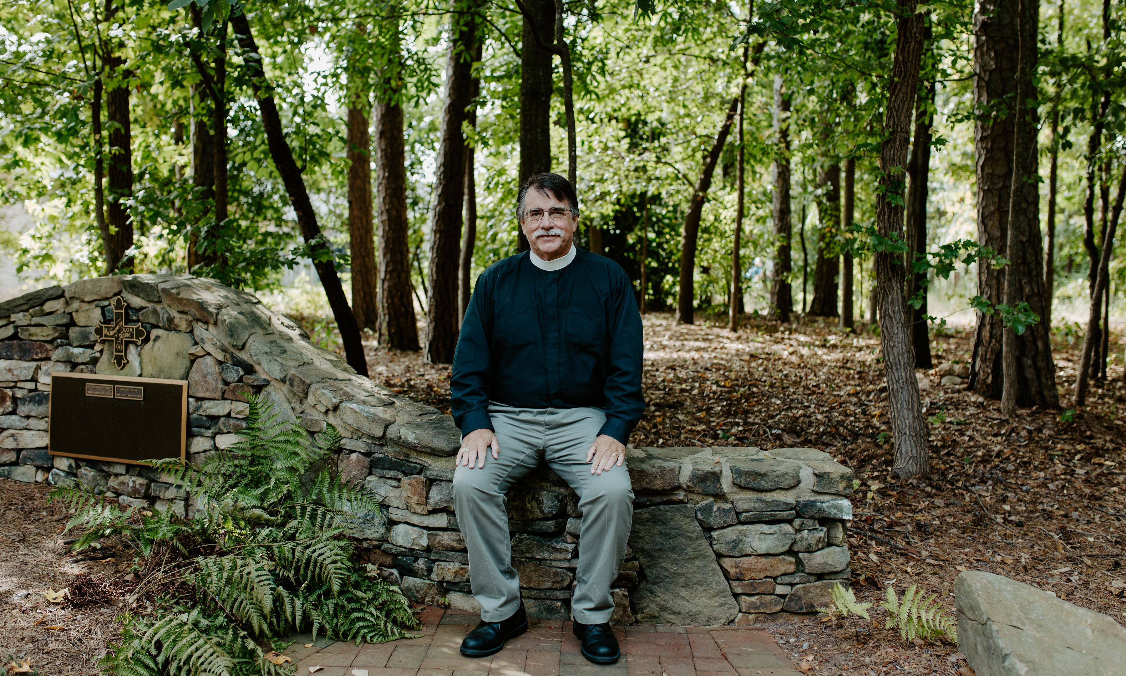 Rev. Rob Brown is a rector at St. Matthew's Episcopal Church in Spartanburg County. Photo by Morgan Yelton