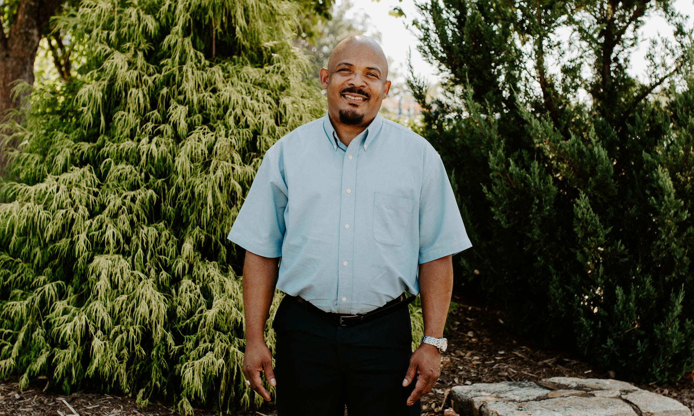 Tony Thomas, a Spartanburg County resident, is the Northside Community Engagement Coordinator. Photo by Morgan Yelton