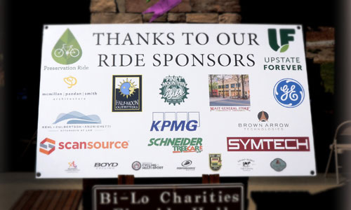 Thank you to our 2017 Preservation Ride Sponsors
